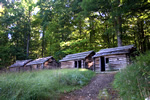 Reconstructed huts - Waypoint 12
